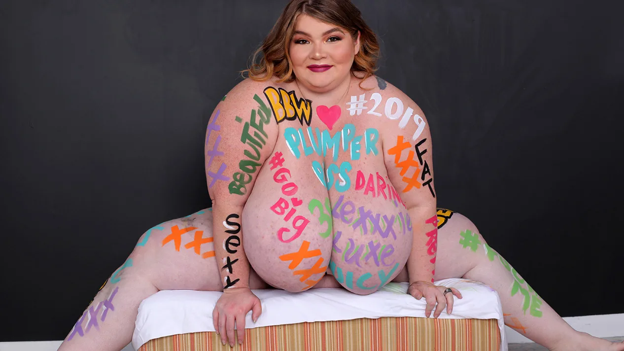 Body Painted BBW - Plumper Pass